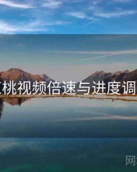 红桃视频倍速与进度调节