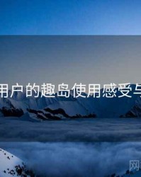 面向用户的趣岛使用感受与建议