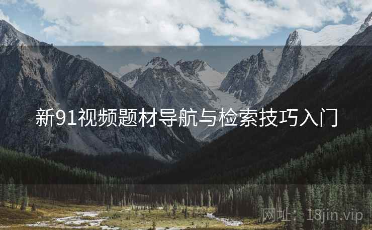 新91视频题材导航与检索技巧入门