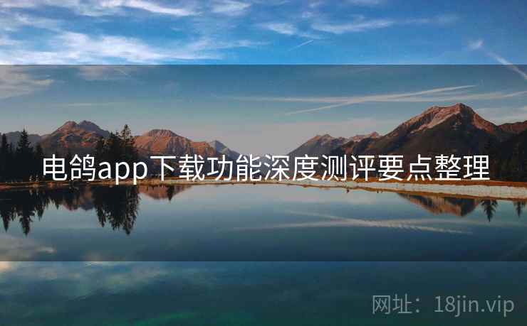 电鸽app下载功能深度测评要点整理