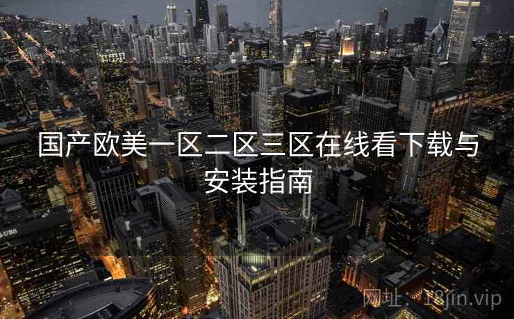 国产欧美一区二区三区在线看下载与安装指南